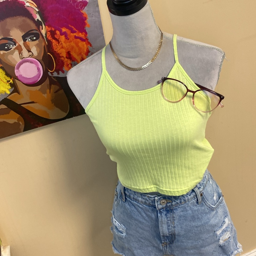 3/$50 | SHEIN Ribbed Racerback Cropped Cami Top - Picture 8 of 12